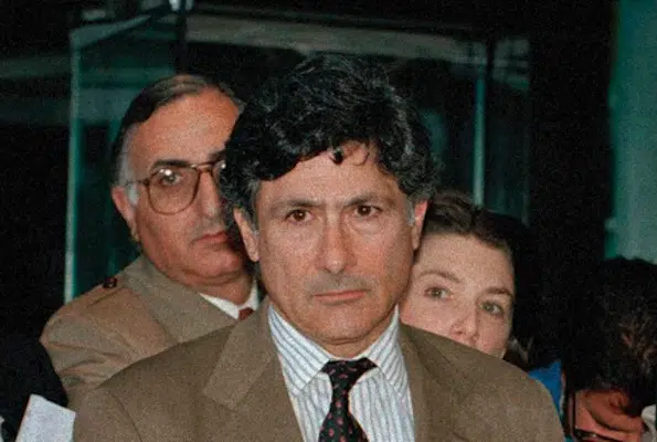 | Edward Said center speaks to reporters at the State Department after a meeting with Secretary of State George Shultz March 26th 1988 Charles TasnadiAP Photo | MR Online